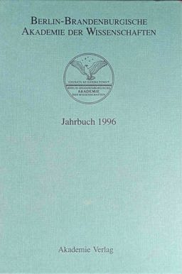 Jahrbuch 1996 Jahrbuch 1996