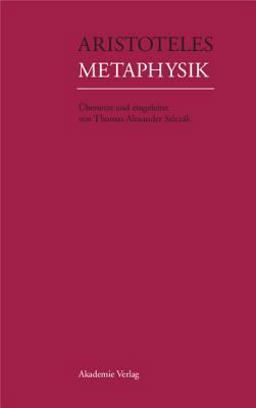 Aristoteles. Metaphysik