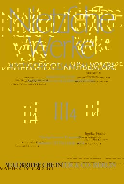 Nachgelassene Fragmente Sommer 1872 - Ende 1874