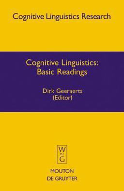 Cognitive Linguistics Cognitive Linguistics