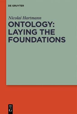 Ontology: Laying the Foundations  9783110626292 Front Cover