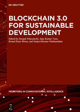Blockchain 3. 0 for Sustainable Development