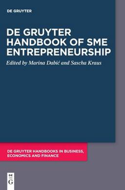 De Gruyter Handbook of SME Entrepreneurship