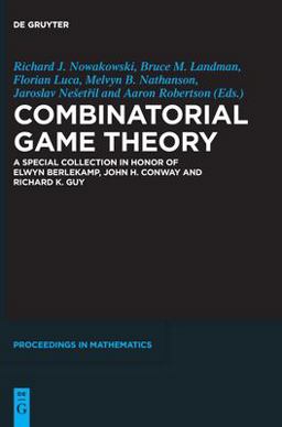 Combinatorial Game Theory