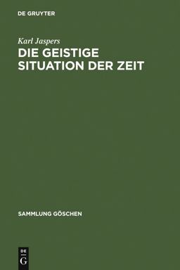 Die Geistige Situation der Zeit