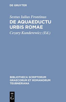 De Aquaeductu Urbis Romae