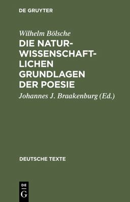Die Naturwissenschaftlichen Grundlagen der Poesie