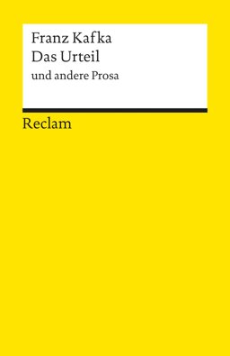 Urteil und Andere Prosa