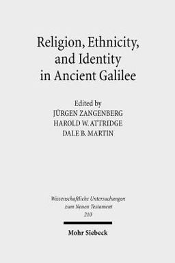 Religion, Ethnicity, and Identity in Ancient Galilee