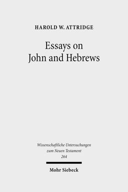 Essays on John and Hebrews