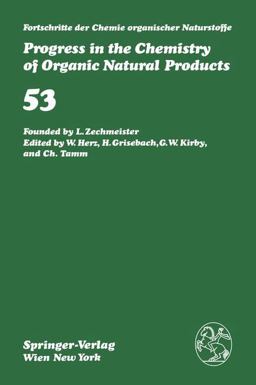 Progress in the Chemistry of Organic Natural Products