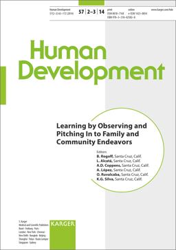 Learning by Observing and Pitching in to Family and Community Endeavors