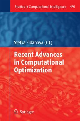Recent Advances in Computational Optimization Recent Advances in Computational Optimization