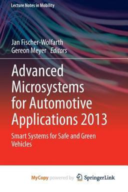 Advanced Microsystems for Automotive Applications 2013