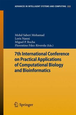 7th International Conference on Practical Applications of Computational Biology and Bioinformatics 7th International Conference on Practical Applications of Computational Biology and Bioinformatics