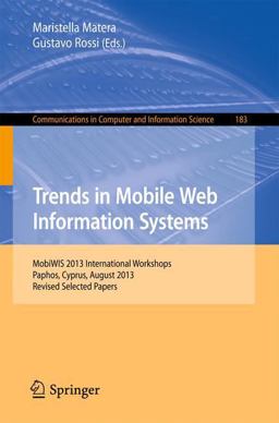 Mobile Web Information Systems Mobile Web Information Systems