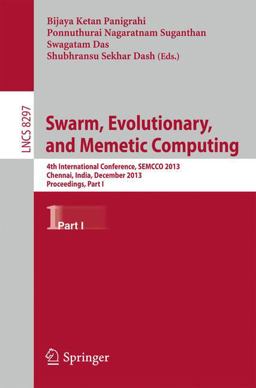 Swarm, Evolutionary, and Memetic Computing Swarm, Evolutionary, and Memetic Computing