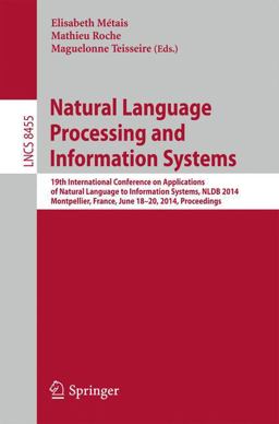 Natural Language Processing and Information Systems Natural Language Processing and Information Systems