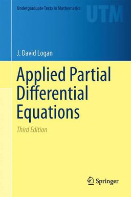 Applied Partial Differential Equations 3rd 9783319124926 Front Cover