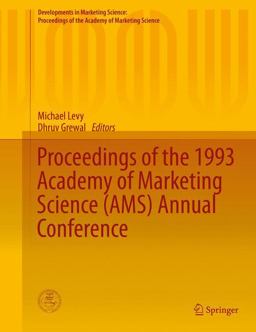 Proceedings of the 1993 Academy of Marketing Science (AMS) Annual Conference