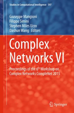 Complex Networks VI Complex Networks VI