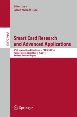 Smart Card Research and Advanced Applications Smart Card Research and Advanced Applications