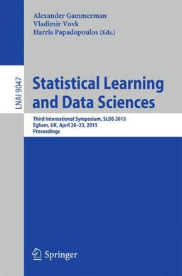 Statistical Learning and Data Sciences Statistical Learning and Data Sciences
