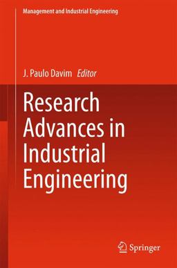 Research Advances in Industrial Engineering Research Advances in Industrial Engineering