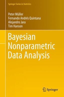Bayesian Nonparametric Data Analysis  9783319189673 Front Cover