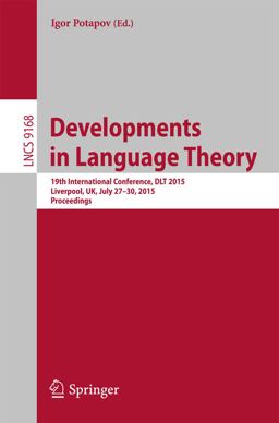 Developments in Language Theory Developments in Language Theory