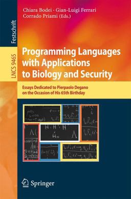 Programming Languages with Applications to Biology and Security Programming Languages with Applications to Biology and Security