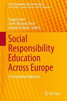 Social Responsibility Education Across Europe  9783319267166 Front Cover