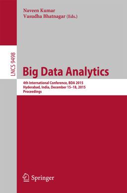 Big Data Analytics Big Data Analytics