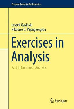 Exercises in Analysis: Nonlinear Analysis  9783319278155 Front Cover