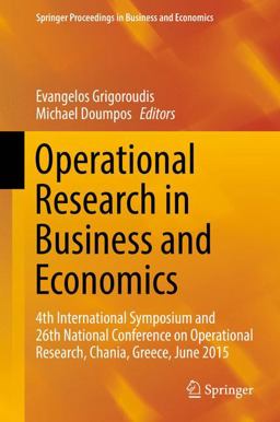 Operational Research in Business and Economics