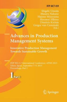 Advances in Production Management Systems