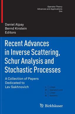 Recent Advances in Inverse Scattering, Schur Analysis and Stochastic Processes