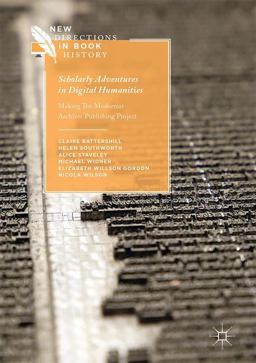 Scholarly Adventures in Digital Humanities Scholarly Adventures in Digital Humanities