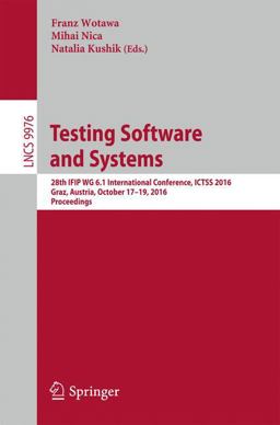 Testing Software and Systems Testing Software and Systems