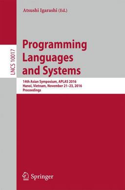 Programming Languages and Systems Programming Languages and Systems