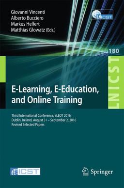 E-Learning, e-Education, and Online Training