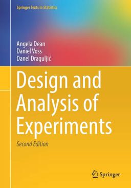 Design and Analysis of Experiments:  9783319522487 Front Cover