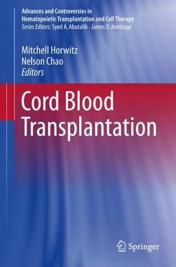 Cord Blood Transplantations 2017 9783319536279 Front Cover