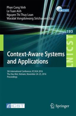 Context-Aware Systems and Applications Context-Aware Systems and Applications
