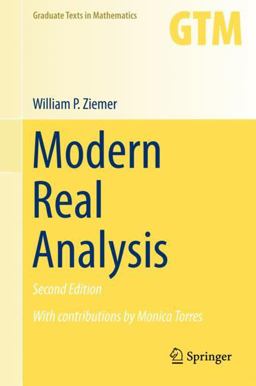 Modern Real Analysis 2nd 9783319646282 Front Cover