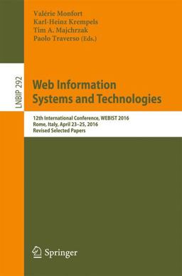 Web Information Systems and Technologies Web Information Systems and Technologies