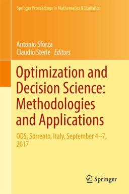 Optimization and Decision Science - Methodologies and Applications