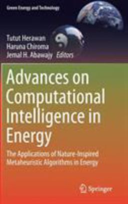 Advances on Computational Intelligence in Energy Advances on Computational Intelligence in Energy