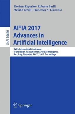 Ai*Ia 2017 - Advances in Artificial Intelligence