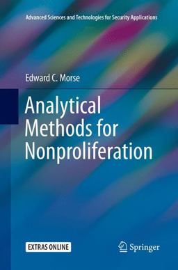 Analytical Methods for Nonproliferation  9783319806372 Front Cover